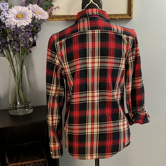 Cute Ralph Lauren flannel button up shirt - Picture 2 of 3